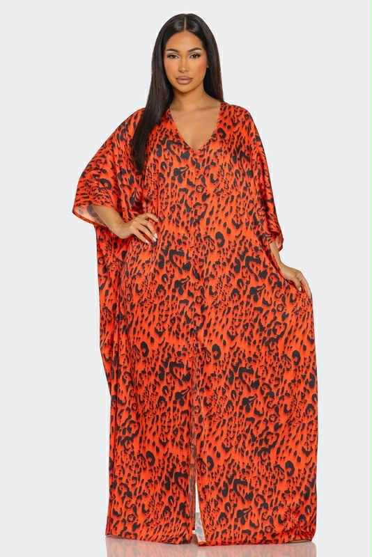 Leopard Passion kaftan