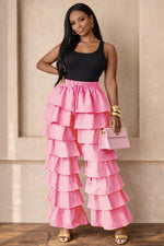 Load image into Gallery viewer, Tiered Layered Pants
