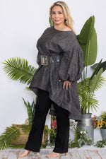 Load image into Gallery viewer, Denim Hi Lo Tunic
