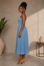 Load image into Gallery viewer, Denim Tube Dress
