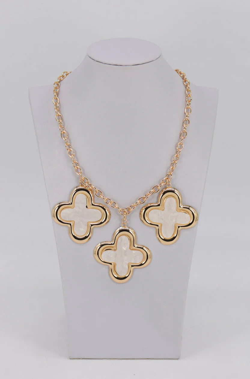 Clover Me Love Necklace