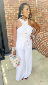 Criss Cross Goddess Palazzo Set