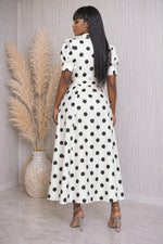 Load image into Gallery viewer, Polka Dot Midi Dress
