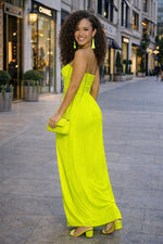 Load image into Gallery viewer, Lime Connection Maxi Dress
