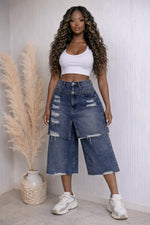 Load image into Gallery viewer, Double Up Jorts
