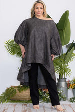 Load image into Gallery viewer, Denim Hi Lo Tunic
