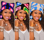 Load image into Gallery viewer, Crochet Kitten Ears Beanie
