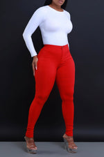 Load image into Gallery viewer, High Waist Stretch Pants
