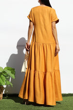 Load image into Gallery viewer, Golden Maxi Dress
