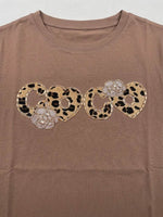 Load image into Gallery viewer, Beauty Print Sequin Tee
