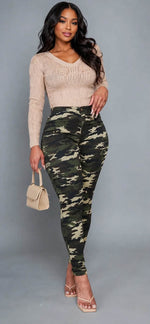 Load image into Gallery viewer, Camouflage Stretch Pant
