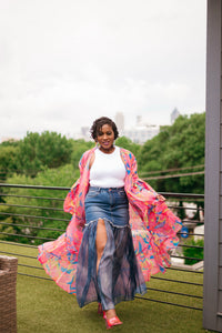 Neon Beauty Kimono