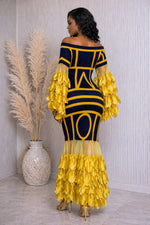 Load image into Gallery viewer, Print Layered Smock Dress
