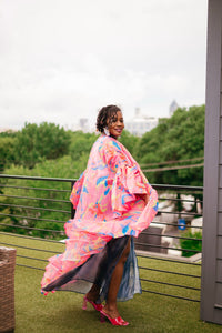 Neon Beauty Kimono