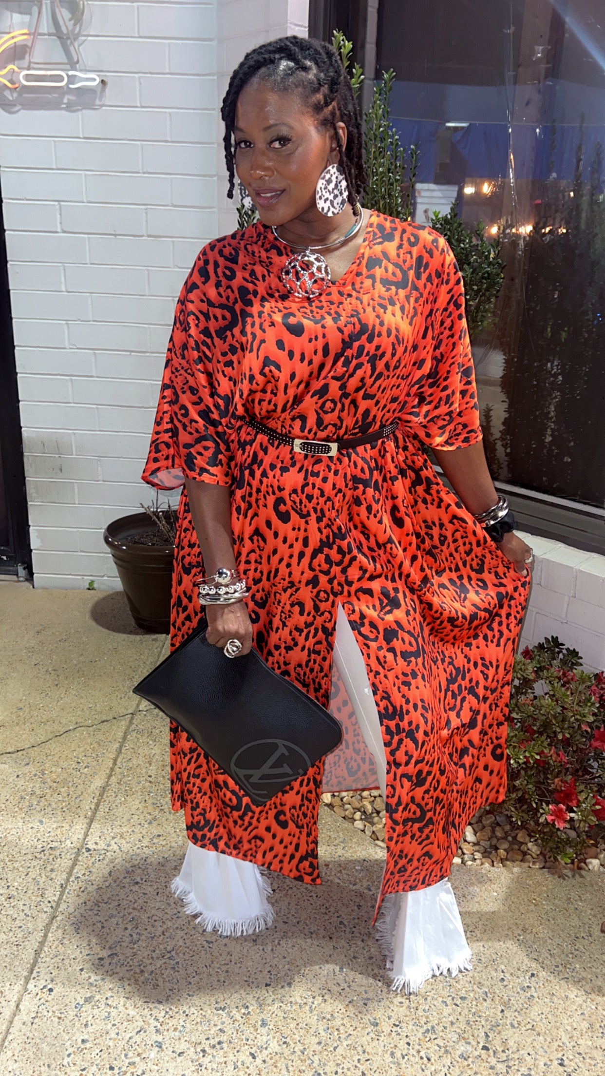 Leopard Passion kaftan