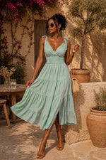 Load image into Gallery viewer, Sage in Style Dress
