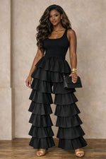 Load image into Gallery viewer, Tiered Layered Pants
