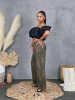 Load image into Gallery viewer, Olive In Love Print Jeans
