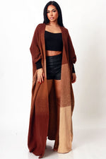 Load image into Gallery viewer, Brown Beauty Kimono
