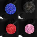 Load image into Gallery viewer, FASHION CIRCLE STONE CLIP-ON EARRINGS
