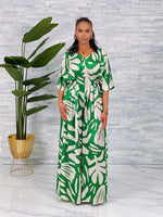 Load image into Gallery viewer, Tropical Palazzo Jumpsuit
