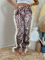 Load image into Gallery viewer, Fringe Print Pant
