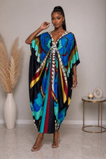 Load image into Gallery viewer, Butterfly Goddess Kaftan
