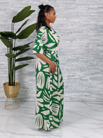 Load image into Gallery viewer, Tropical Palazzo Jumpsuit
