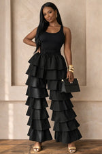 Load image into Gallery viewer, Tiered Layered Pants

