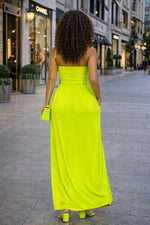 Load image into Gallery viewer, Lime Connection Maxi Dress
