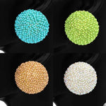 Load image into Gallery viewer, FASHION CIRCLE STONE CLIP-ON EARRINGS
