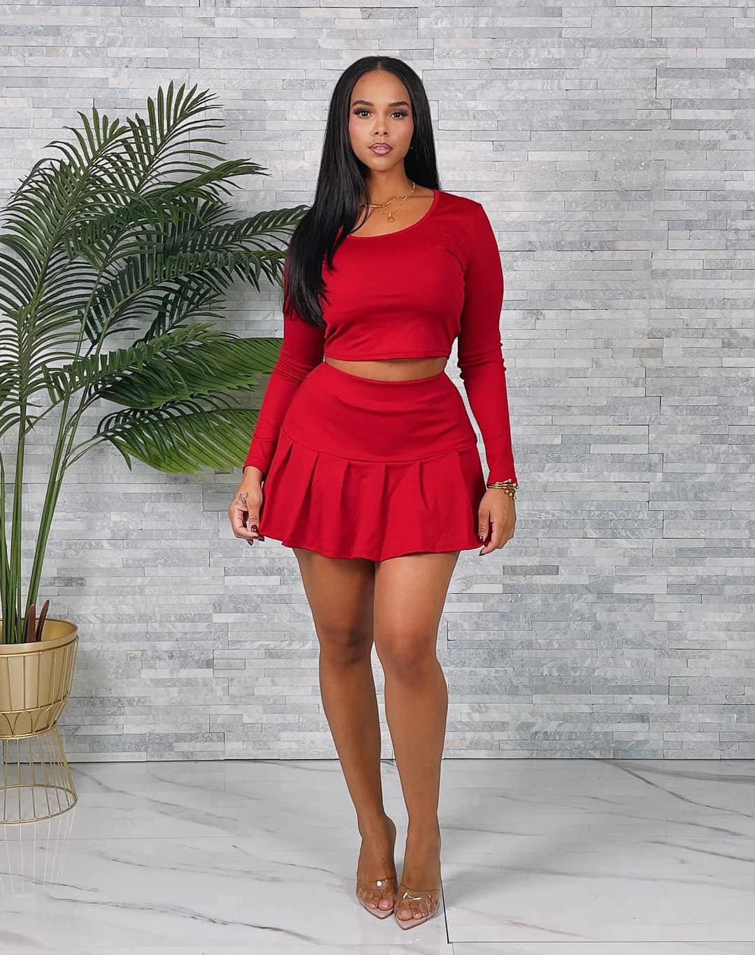 2pc Skort Set