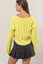 Load image into Gallery viewer, Cropped Sweater Top
