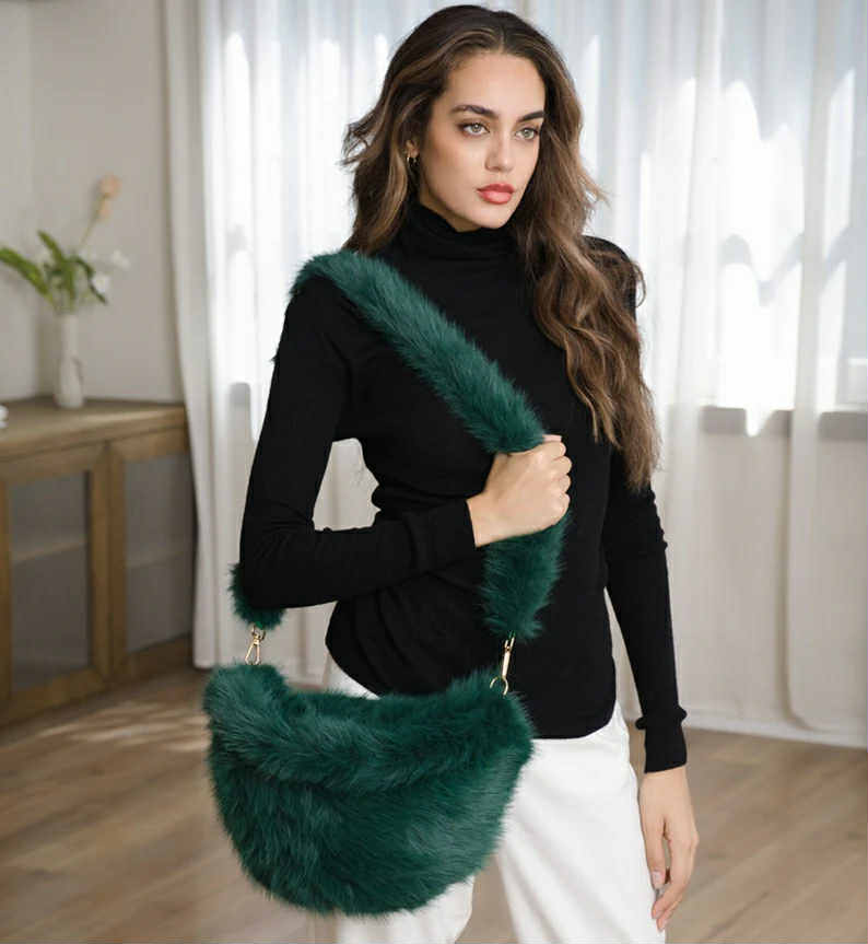 Atoria Plush Fanny Bag
