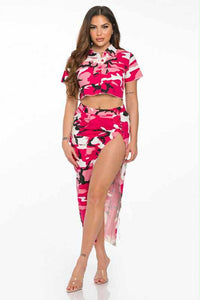 Pink Camo Set