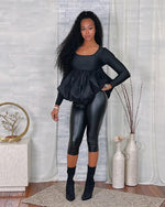 Load image into Gallery viewer, Peplum Bubble Top
