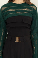 Load image into Gallery viewer, Open Knit Shrug Sweater
