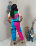 Load image into Gallery viewer, Fleece Multi Print Cargo Jogger
