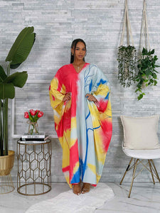 Print Tunic Long Dress