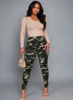 Load image into Gallery viewer, Camouflage Stretch Pant
