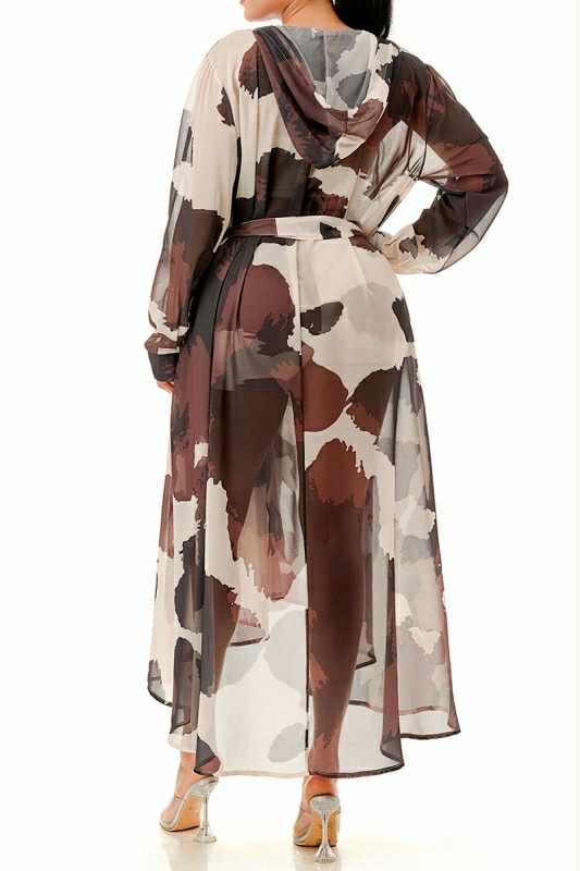Kimono with Shorts Set