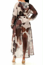 Load image into Gallery viewer, Kimono with Shorts Set
