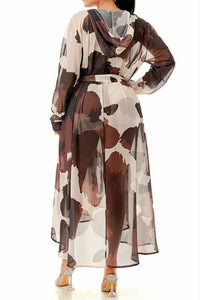 Kimono with Shorts Set